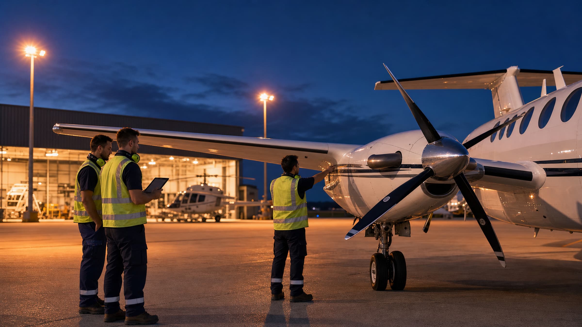 Super King Air B300 maintenance capability